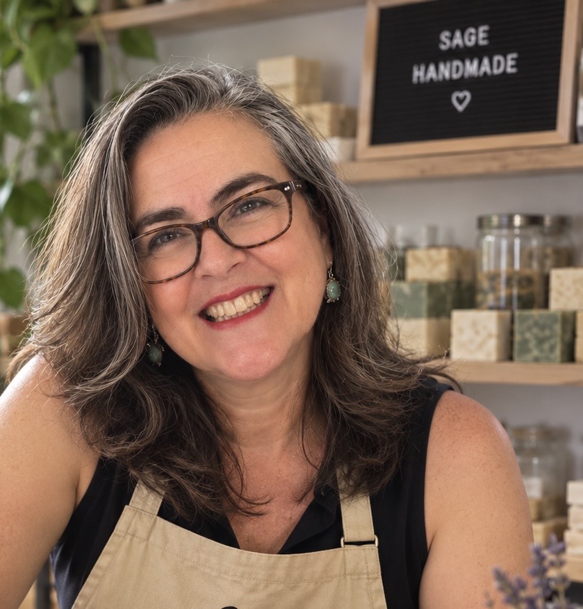 Claudia, maker behind Sage Handmade